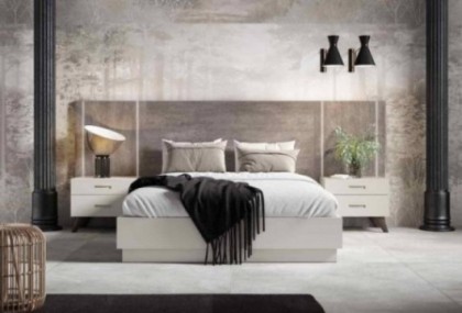 Cabecero de cama y 2 mesitas Mod. Spezia Conjuntos Dormitorio en Bilbao