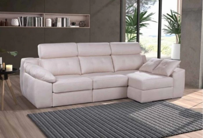 Sofá chaise longue deslizante, Mod. Marilia Chaiselongue y Rinconeras en Bilbao