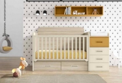Dormitorio juvenil transformable, Mod. Junior Dormitorio bebe infantil en Bilbao
