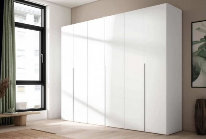 Armario 6 puertas batientes, Mod. Raw Armarios de Dormitorio en Bilbao