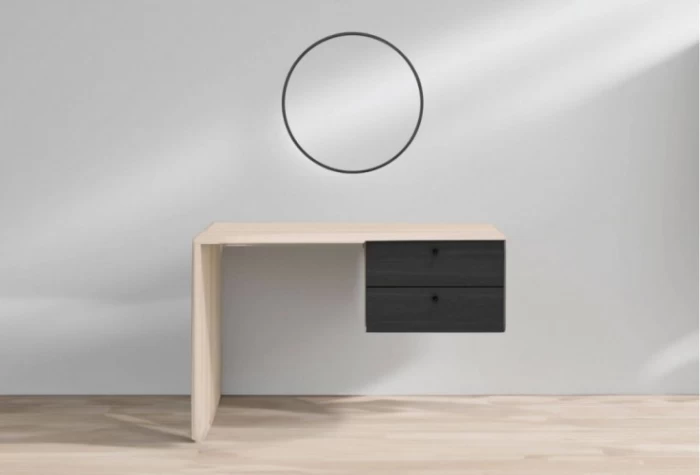 Escritorio tocador con cajonera, Mod. Dotero