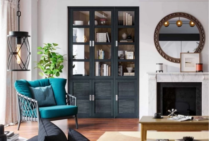 Estantería de 153 cm, Mod. Book Estanterias de salon en Bilbao