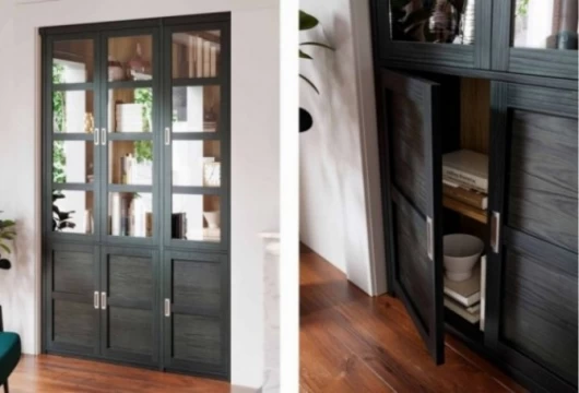 Estantería de 153 cm, Mod. Book Estanterias de salon en Bilbao