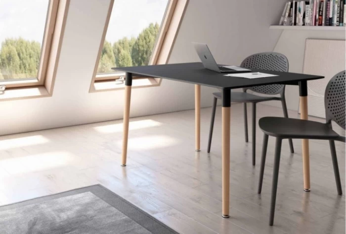 Mesa rectangular fija, Mod. Ribe Mesas de comedor en Bilbao