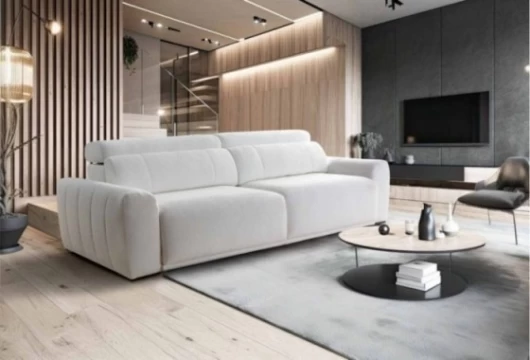 Sofá 3p.2 asientos deslizante, Mod. Katty