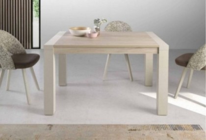 Mesa de comedor con 2 aperturas Atlanta Mesas de comedor en Bilbao