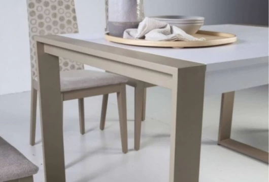 Mesa de comedor con 2 aperturas Atlantis Mesas de comedor en Bilbao
