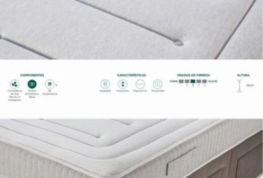 Colchón muelle embolsado, Mod. Under Colchones en Bilbao