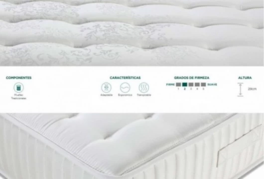 Colchón muelles, Mod.Bahía Colchones en Bilbao