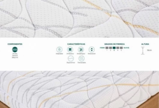 Colchón nucleo terplús, Mod. Kamur Colchones en Bilbao