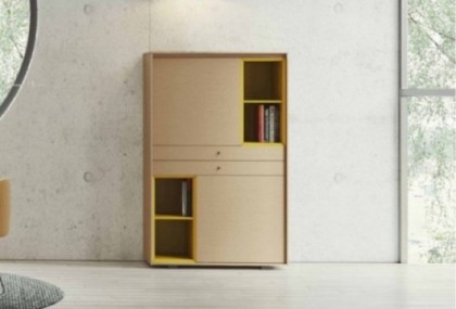 Aparador alto de 92 cm, Mod. Yellow Aparadores en Bilbao