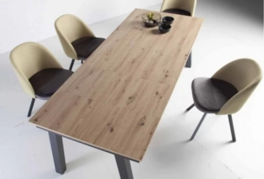 Mesa de comedor 2 extensibles, Mod.Indivar Mesas de comedor en Bilbao