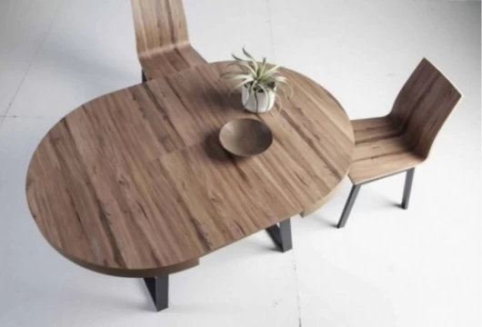 Mesa de comedor Ø 1 extensible, Mod. Clap Mesas de comedor en Bilbao