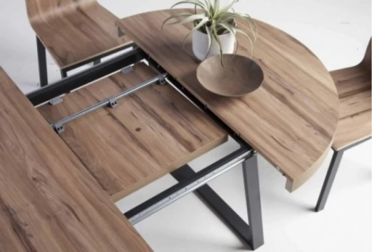 Mesa de comedor Ø 1 extensible, Mod. Clap Mesas de comedor en Bilbao