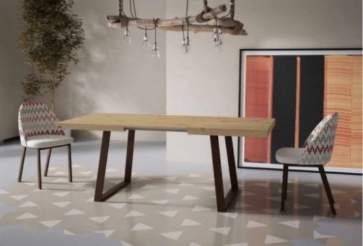 Mesa de comedor extensible, Mod. Loce Mesas de comedor en Bilbao