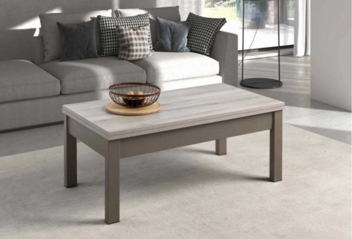 Mesa de centro-comedor elevable, Mod. Zigor Mesas de comedor en Bilbao