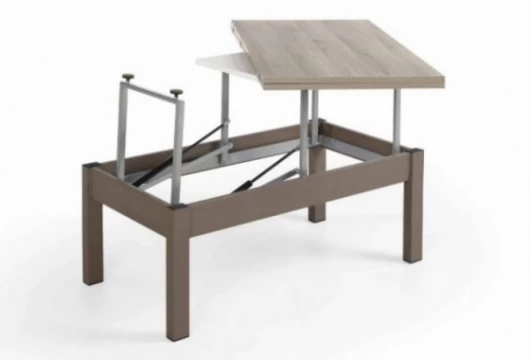 Mesa de centro-comedor elevable, Mod. Zigor Mesas de comedor en Bilbao