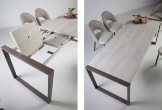 Mesa de comedor con extensibles, Mod. Edimburgo Mesas de comedor en Bilbao