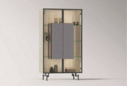 Vitrina de cristal de 90 cm, Mod. Haco Vitrinas de salón en Bilbao