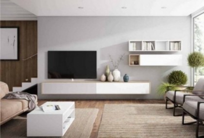 Mueble de salón de 400 cm Bradley Muebles de Salón en Bilbao
