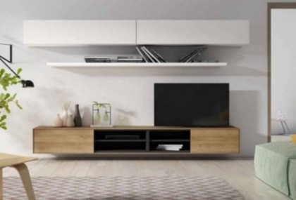 Mueble de salón de 270 cm Calhoun Muebles de Salón en Bilbao