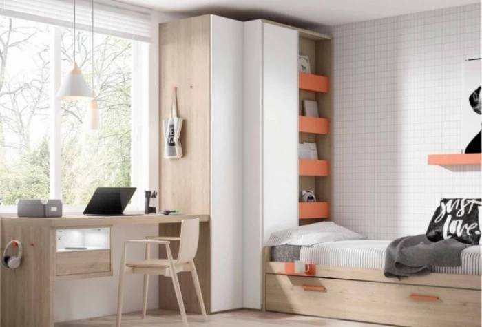 Armario juvenil, Mod. Nuca Armarios juveniles en Bilbao