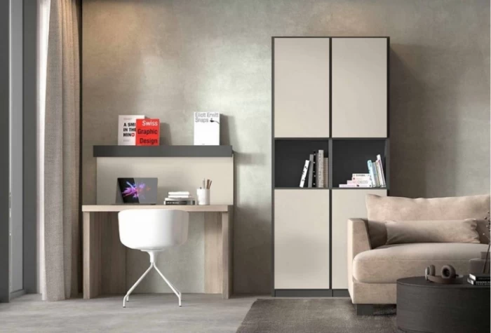 Escritorio con armario, Mod. Montgomery