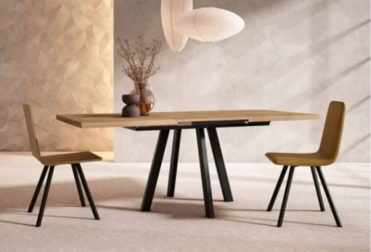 Mesa de comedor 1 extensible, Mod. Dara Mesas de comedor en Bilbao