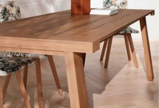 Mesa de comedor 2 extensibles, Mod. Samay Mesas de comedor en Bilbao