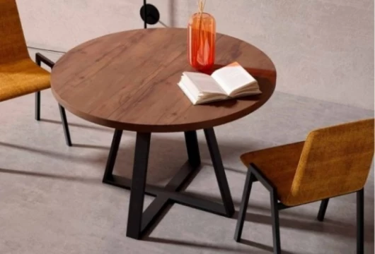 Mesa comedor Ø 1 extensible, Mod.Aspa Mesas de comedor en Bilbao