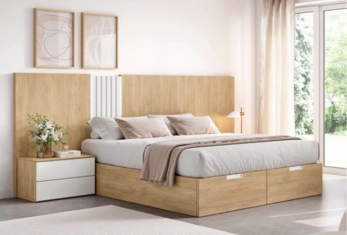 Cabecero y 2 mesitas, Mod. Agatha Conjuntos Dormitorio en Bilbao