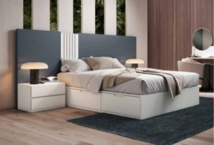 Cabecero y 2 mesitas, Mod. Agnes Conjuntos Dormitorio en Bilbao