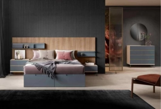 Cabecero y 2 mesitas, Mod. Anastasia Conjuntos Dormitorio en Bilbao