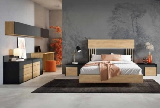 Cabecero y 2 mesitas, Mod. Barbara Conjuntos Dormitorio en Bilbao