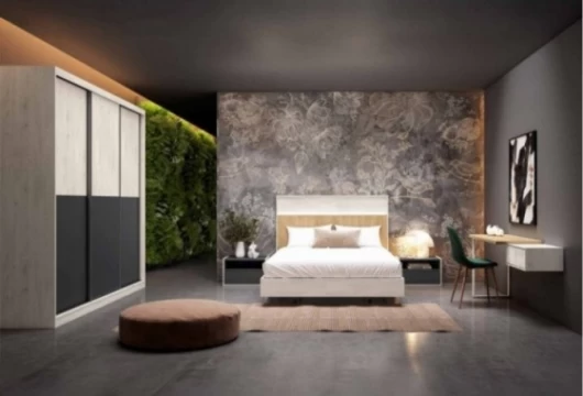 Cabecero y 2 mesitas, Mod. Briseida Conjuntos Dormitorio en Bilbao