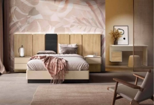 Cabecero y 2 mesitas, Mod. Briony Conjuntos Dormitorio en Bilbao