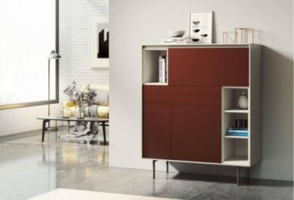 Aparador alto de 123 cm, Mod. Xylon Aparadores en Bilbao