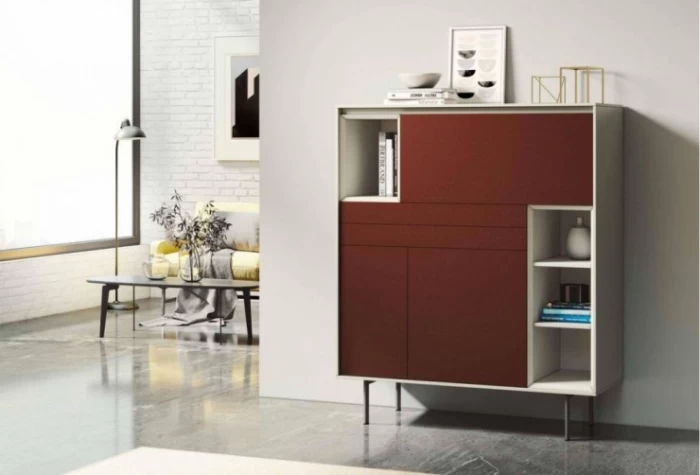 Aparador alto de 123 cm, Mod. Xylon Aparadores en Bilbao