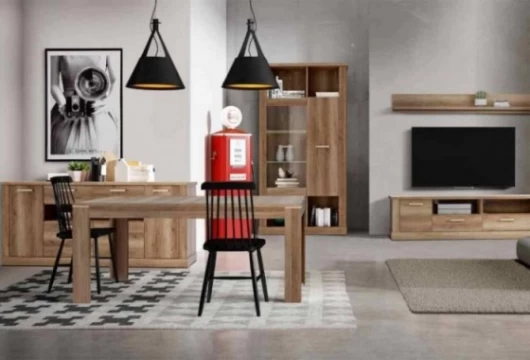 Mesa comedor extensible de 160 cm. Mod. Arlington Mesas de comedor en Bilbao