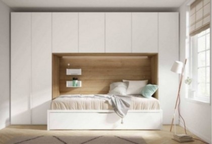 Dormitorio juvenil, Mod. Belfy Dormitorio Completo juvenil en Bilbao