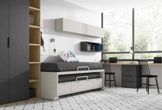 Dormitorio juvenil completo, Mod. Pez Dormitorio Completo juvenil en Bilbao