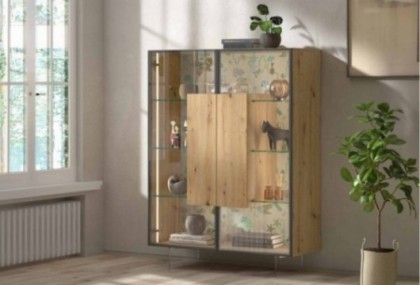 Vitrina de 120 cm, Mod. Arpo Vitrinas de salón en Bilbao