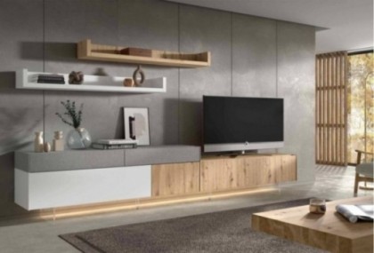 Mueble de salón de 333 cm, Mod. Roco Muebles de Salón en Bilbao