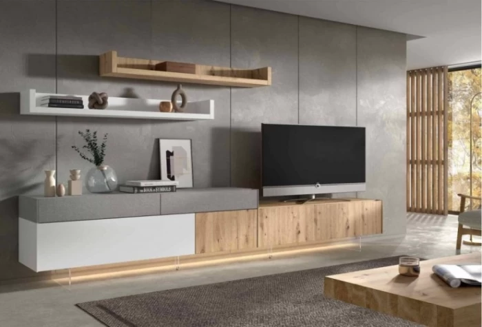 Mueble de salón de 333 cm, Mod. Roco Muebles de Salón en Bilbao