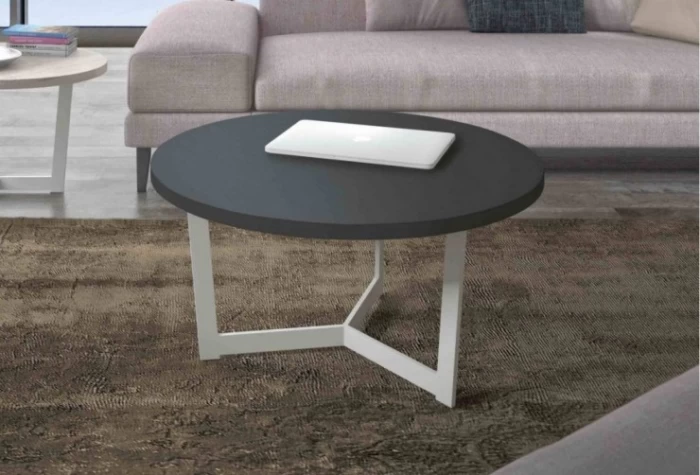 Mesa de centro Ø80 cm, Mod. Reamix Mesas auxiliares en Bilbao