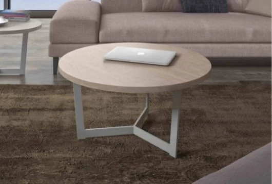 Mesa de centro Ø80 cm, Mod. Reamix Mesas auxiliares en Bilbao