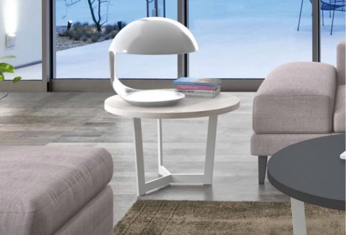 Mesa auxiliar Ø 60 cm, Mod. Aurea Mesas auxiliares en Bilbao