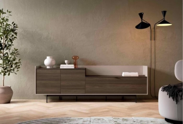 Mueble de tv de 251 cm, Mod. Alessandro Muebles de TV en Bilbao