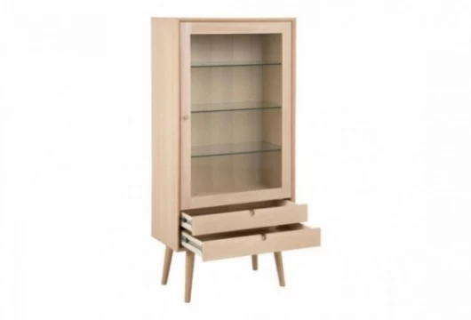 Vitrina con 2 cajones de 72 cm, Mod. Turency Vitrinas de salón en Bilbao