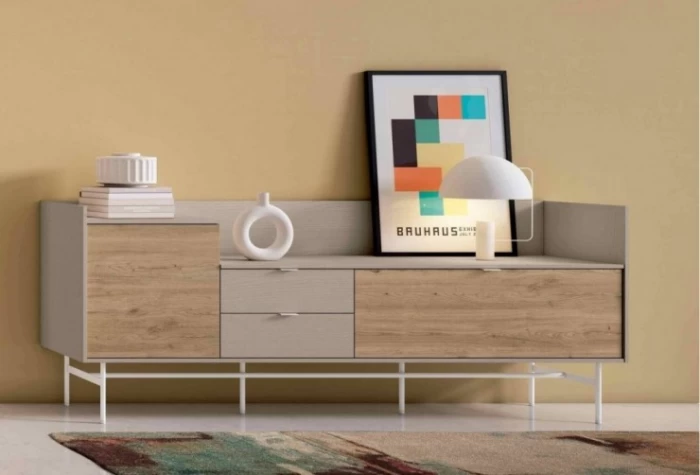 Mueble de tv de 223 cm, Mod. Calix Muebles de TV en Bilbao